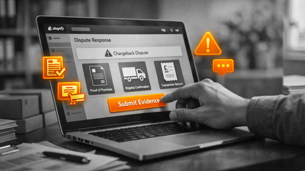 Respond to Chargebacks Shopify