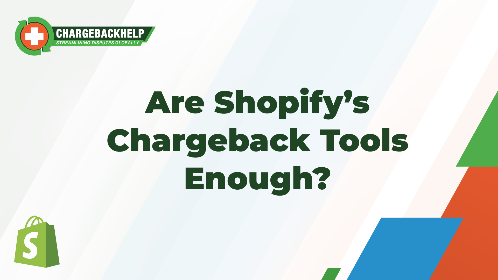 Shopify Chargeback Tools