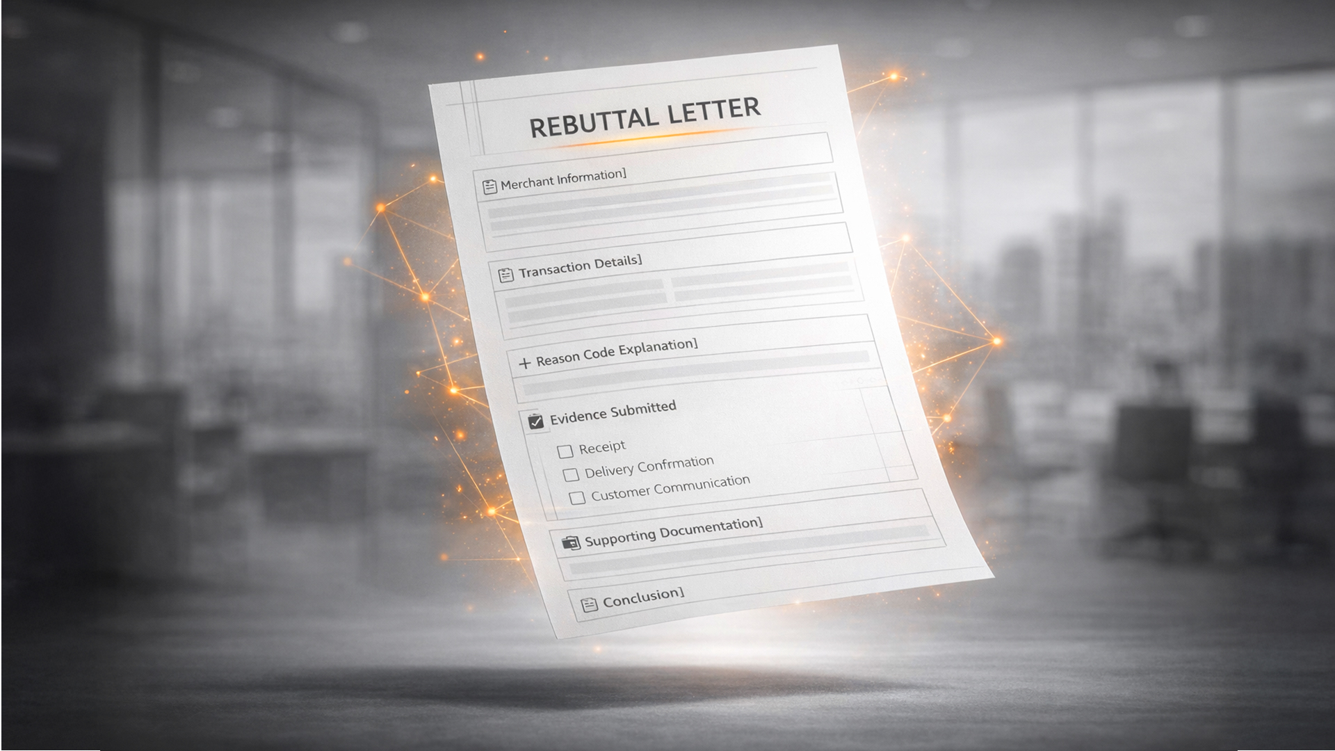 Chargeback Rebuttal Letters